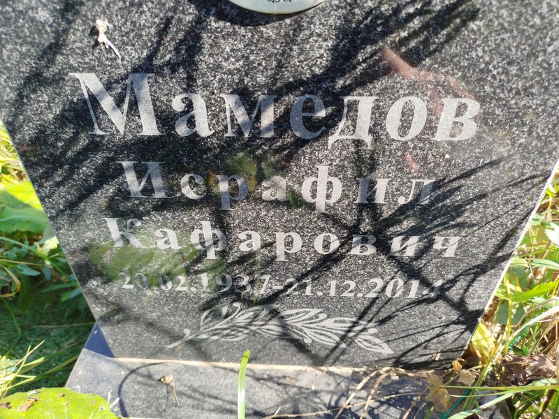 Исрафил Мамедов Кафарович