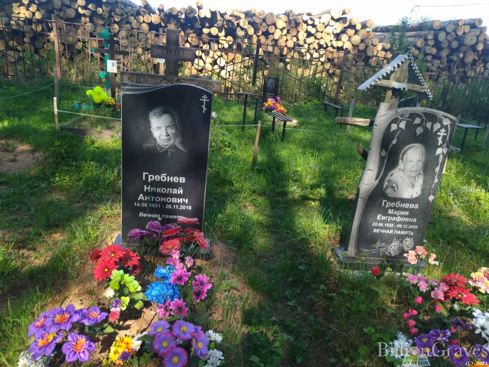 Гребнева Мария Евграфовна