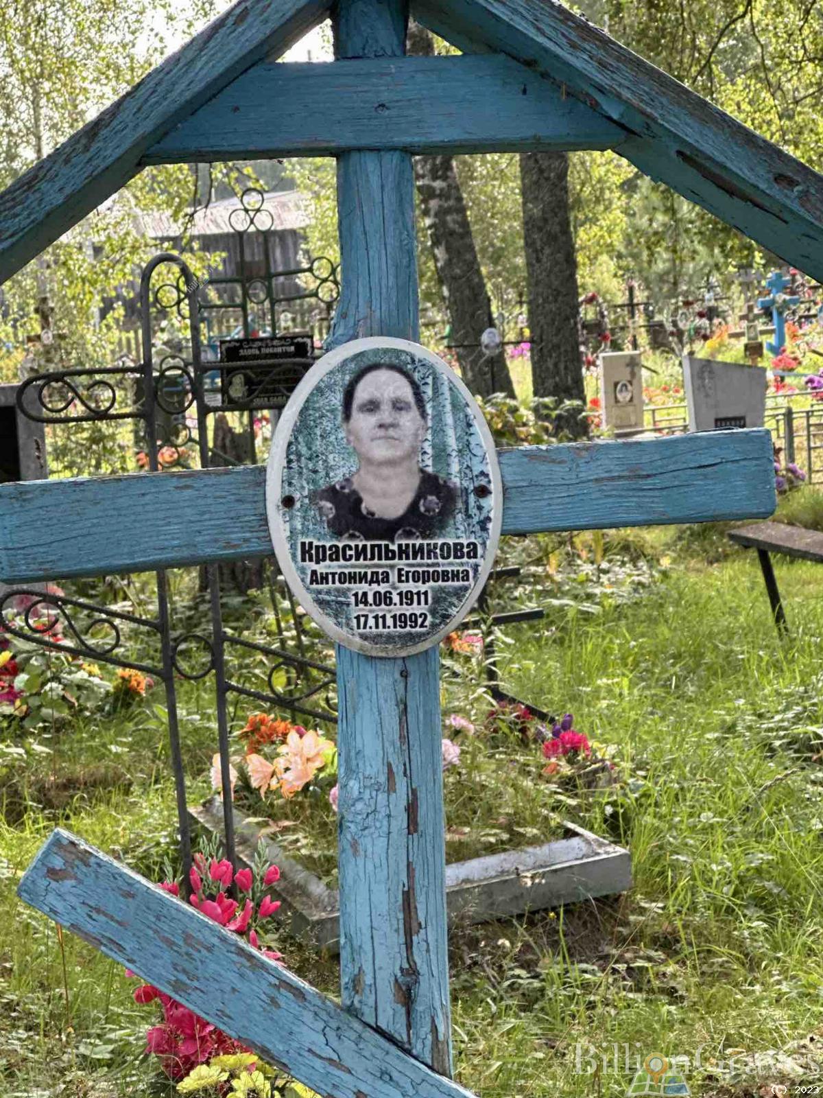 Красильникова Антонида Егоровна