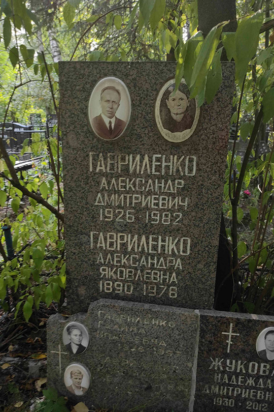 Гавриленко Ялександра Яковлевна