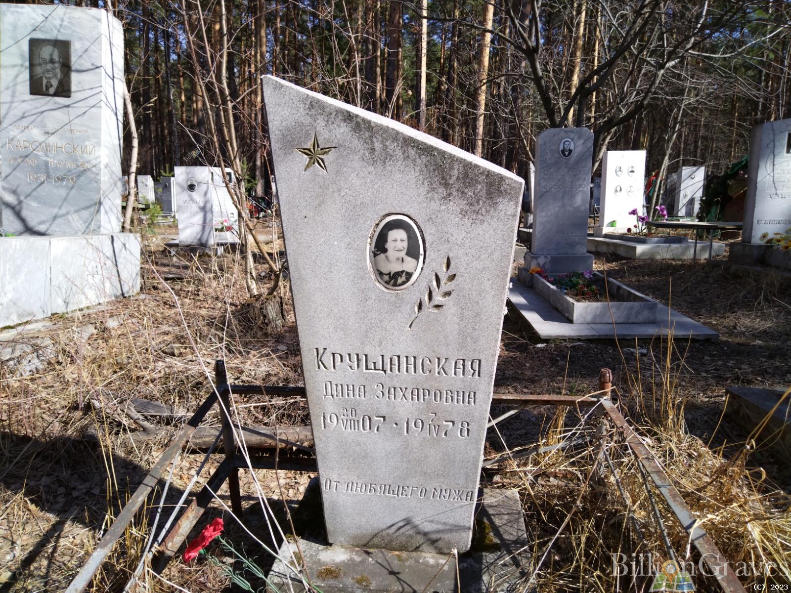 Крущанская Дина Захаровна