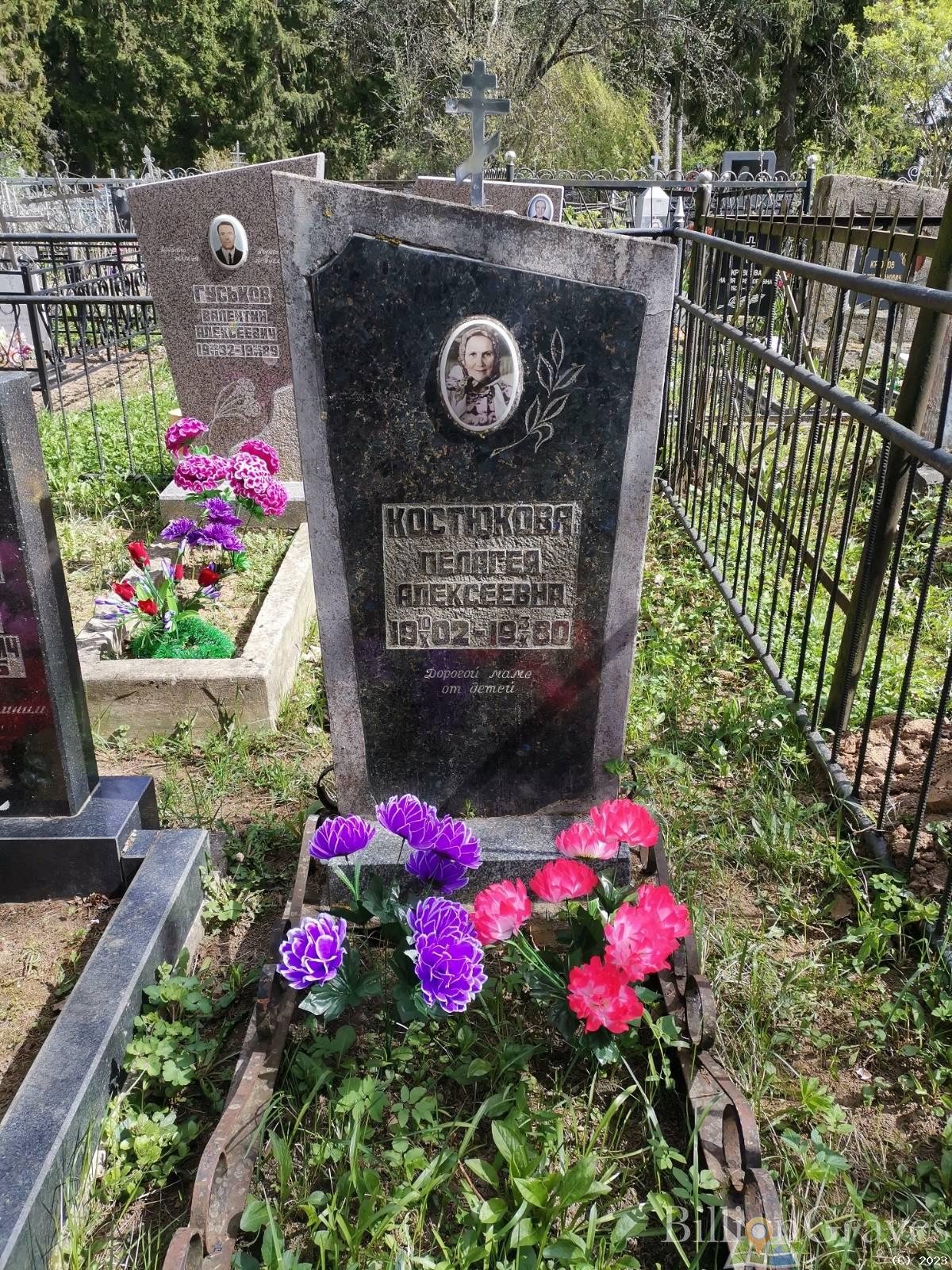 Костюкова Пелагея Алексеевна