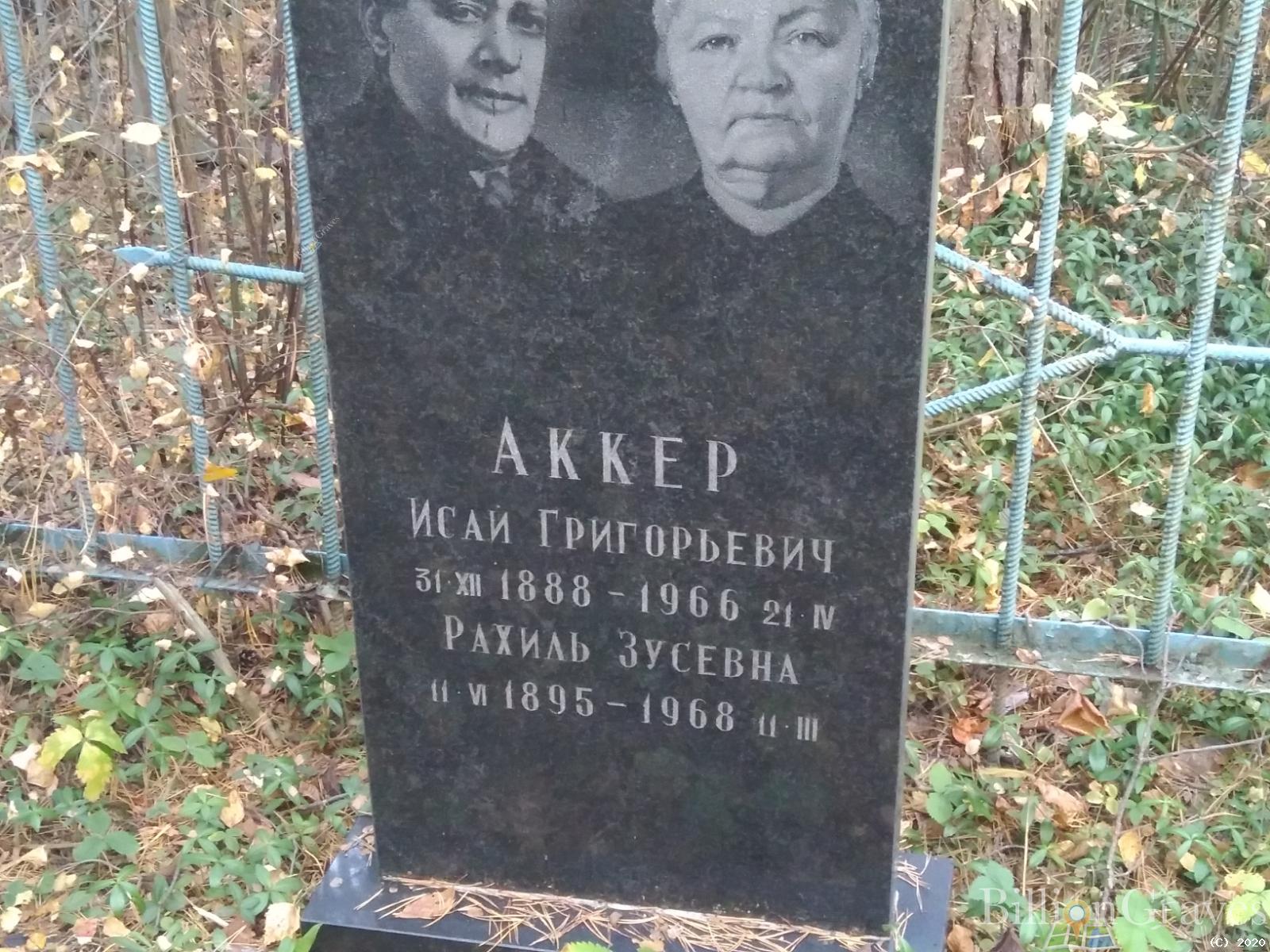 Аккер Исай Григорьевич