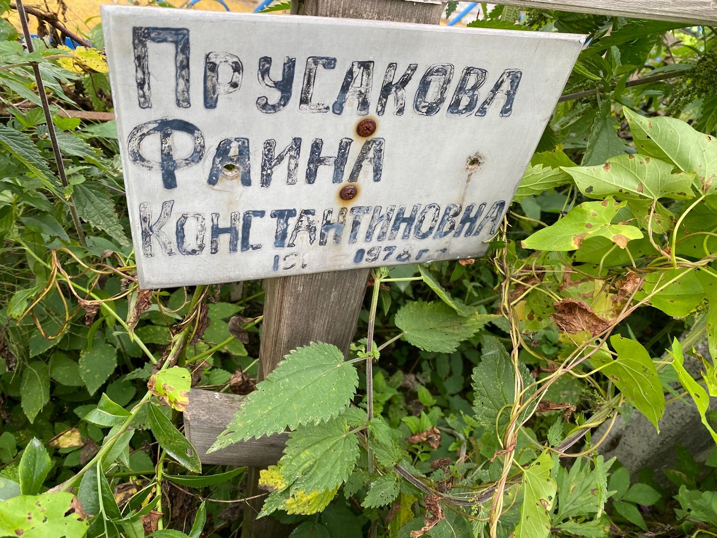 Фаина Прусакова Константиновна
