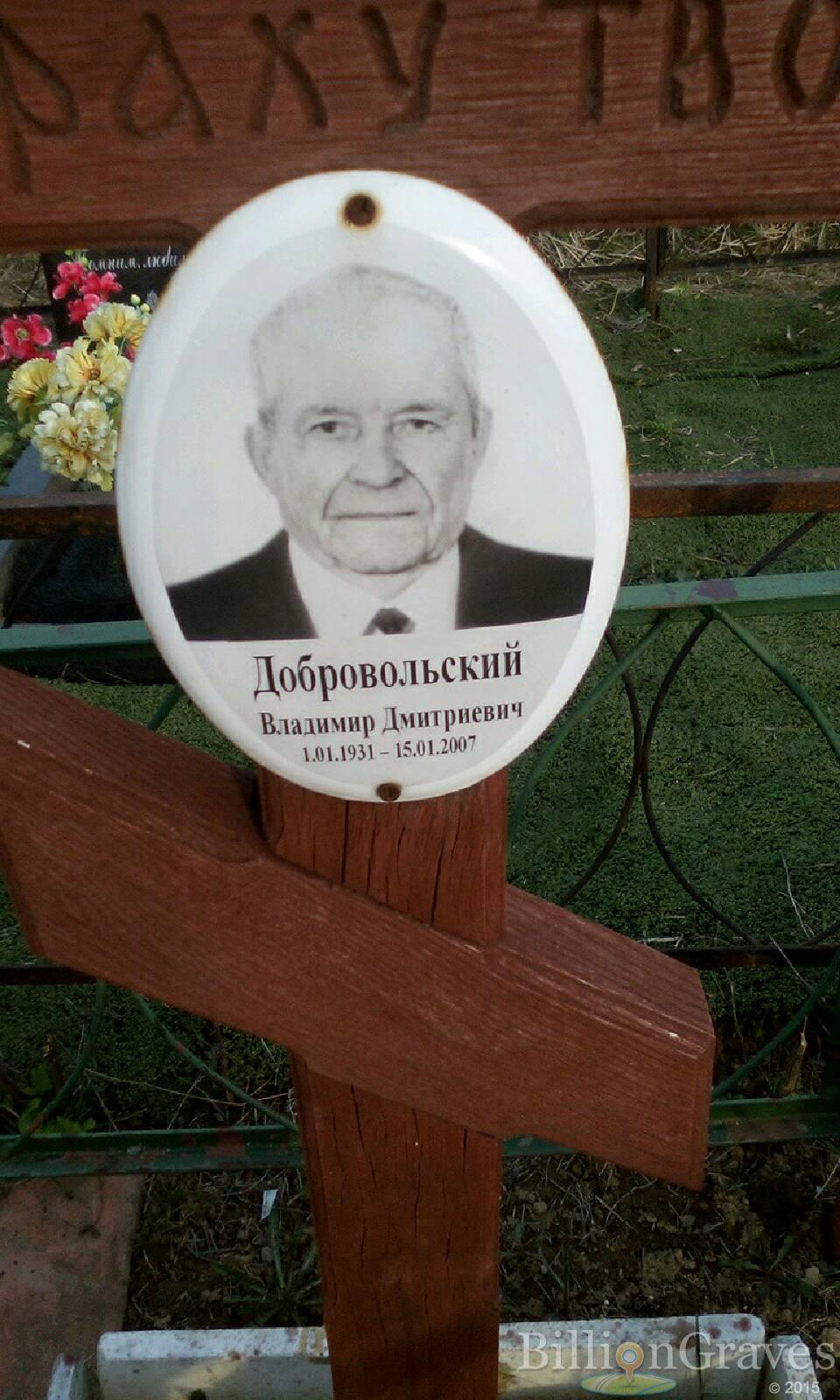 добровольский владимир дмитриевич