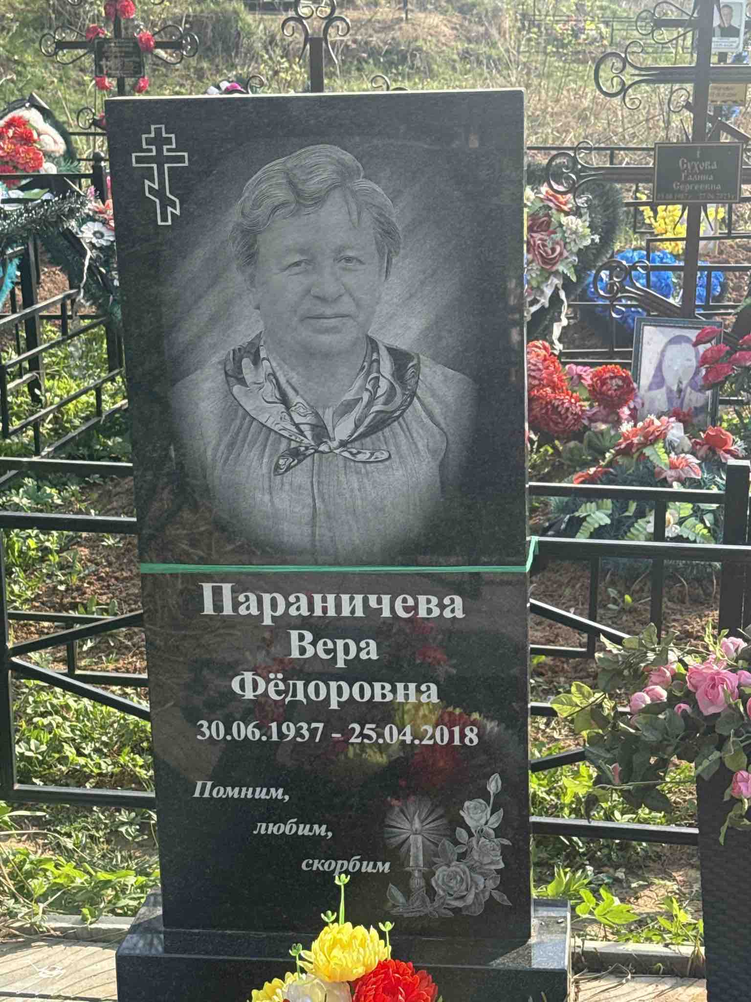 Параничева Вера Федоровна