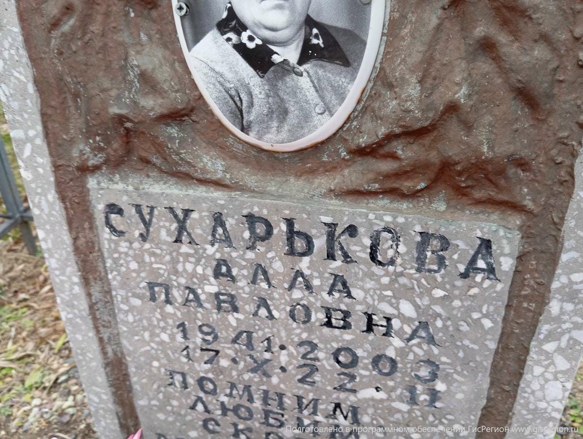 Сухарькова Алла Павловна