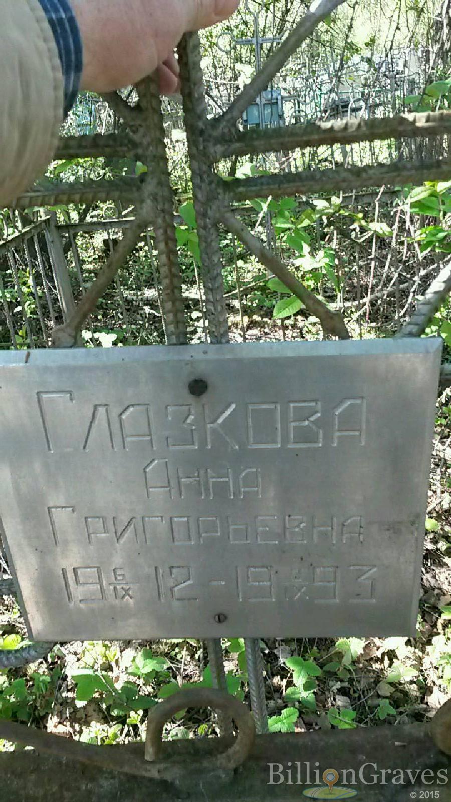 глазкова анна григорьевна
