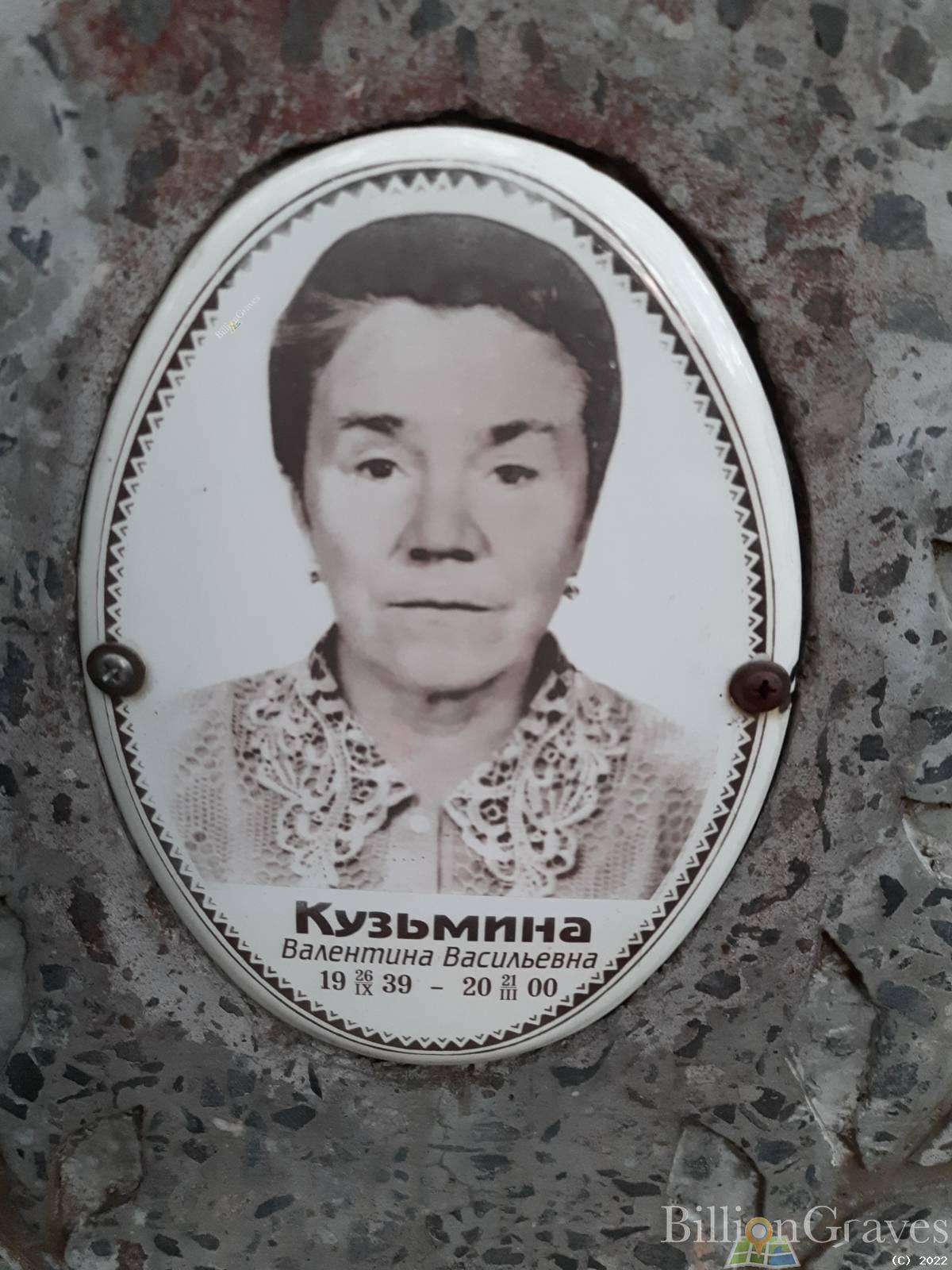 Кузьмина Валентина Васильевна