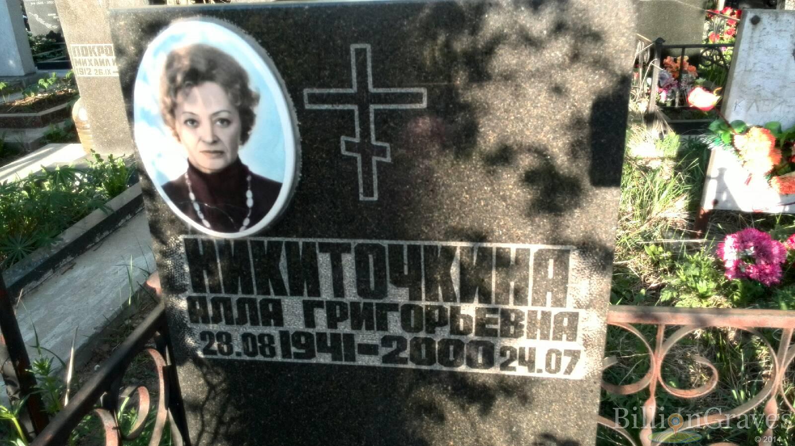 Никиточкина Алла Григорьевна