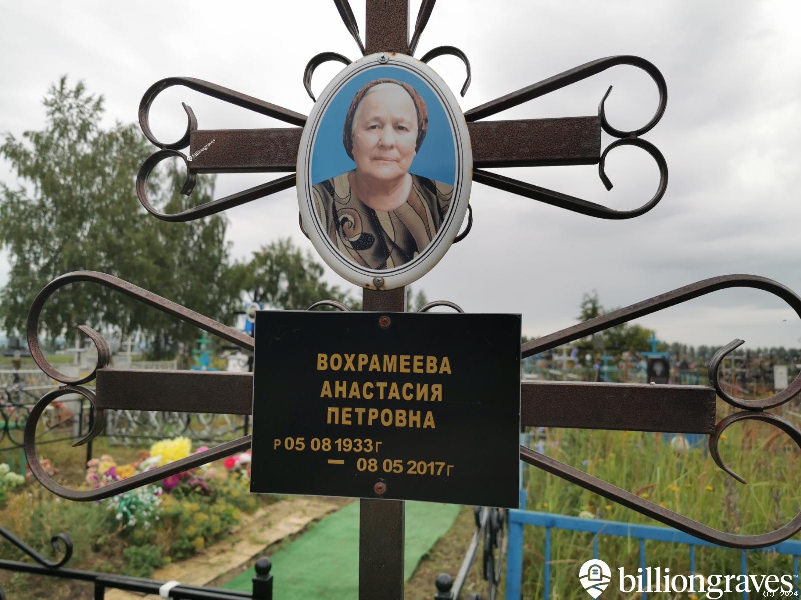 Вохрамеева Анастасия Петровна