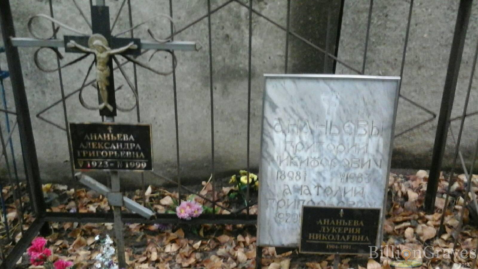 Ананьев Григорий Никифорович