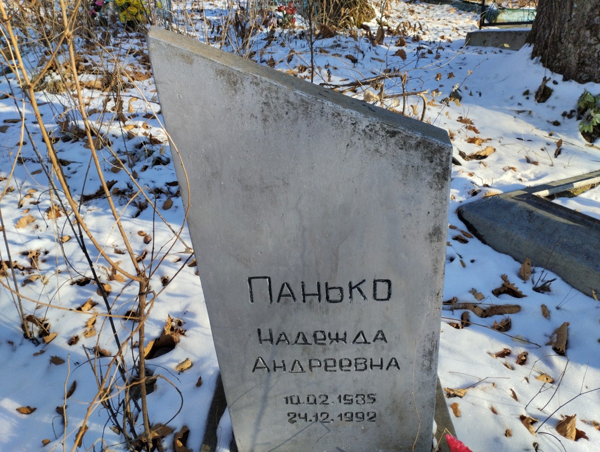 Панько Надежда Андреевна