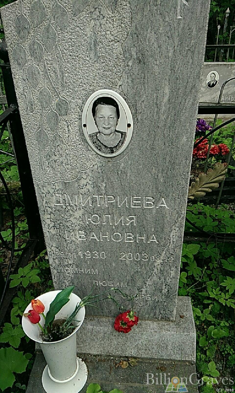 Дмитриева Юлия Ивановна