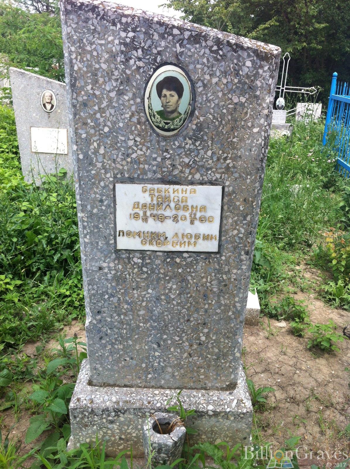 Бабкина Таиса Даниловна