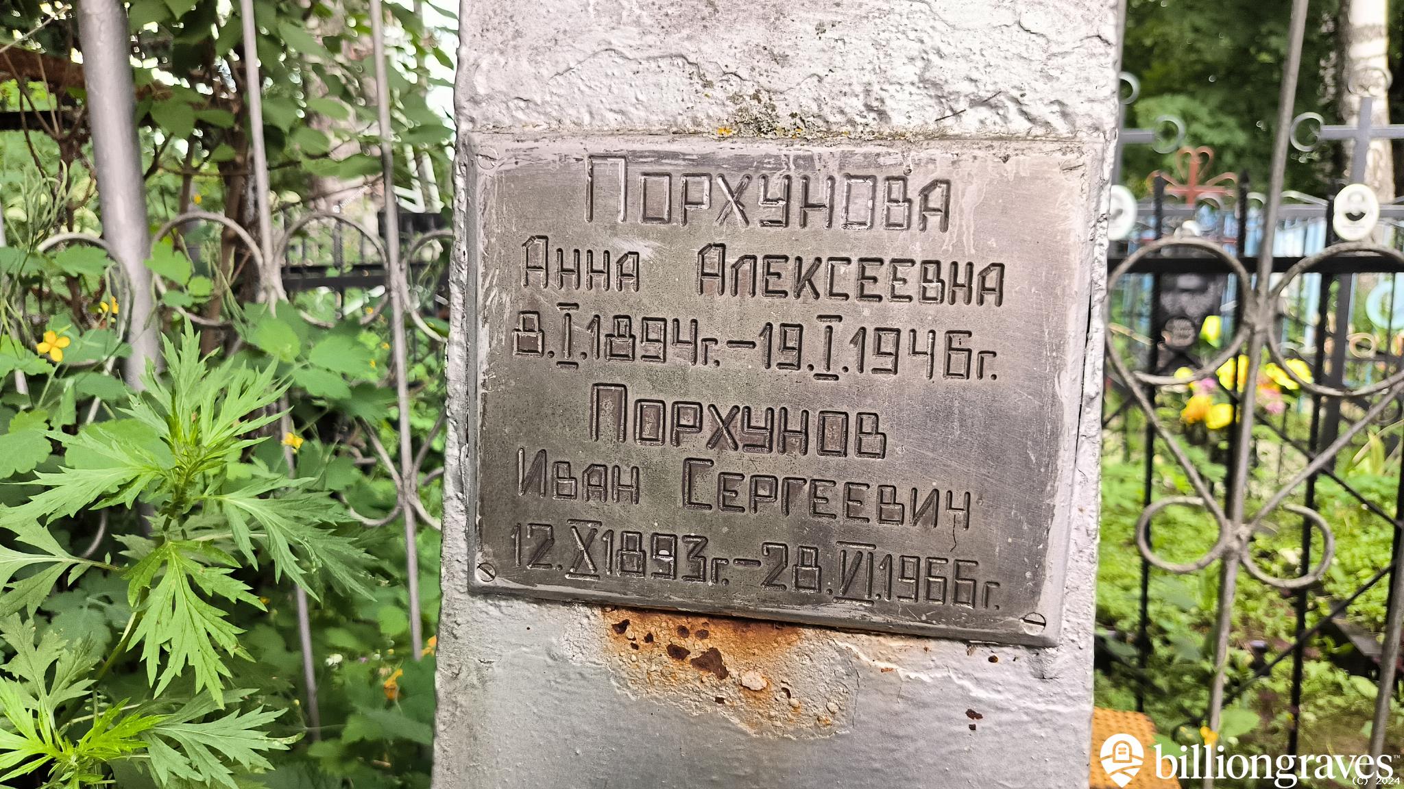 Порхунова Анна Алексеевна