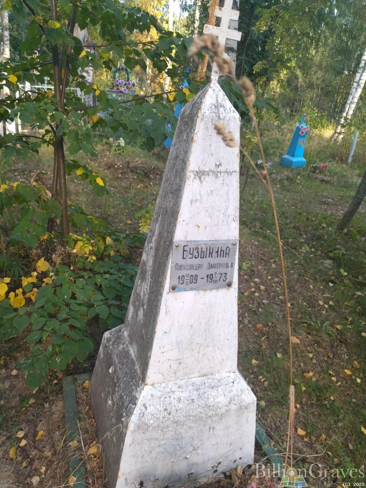 Бузыкина Александра Дмитриевна