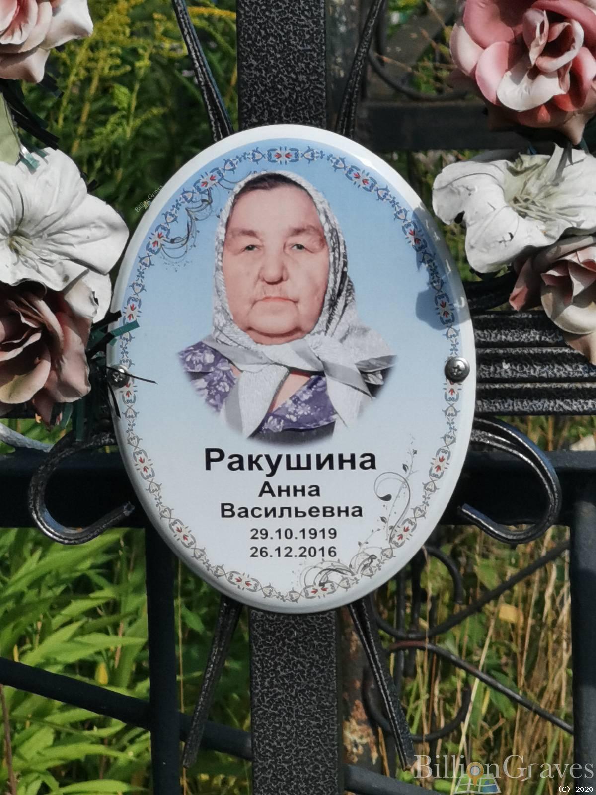 Ракушина Анна Васильевна