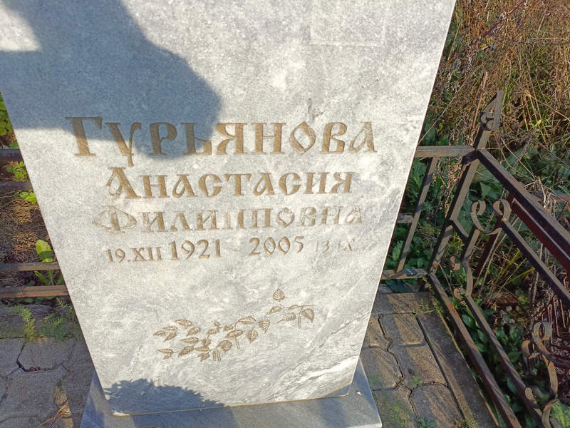 Гурьянова Анастасия Филипповна