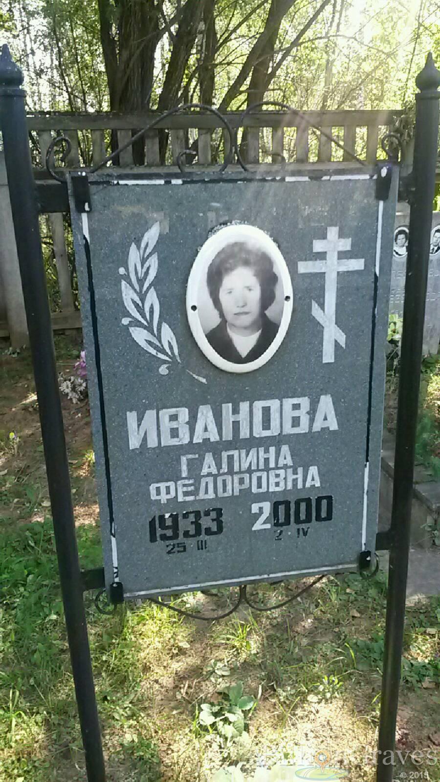 Иванова Галина Федоровна