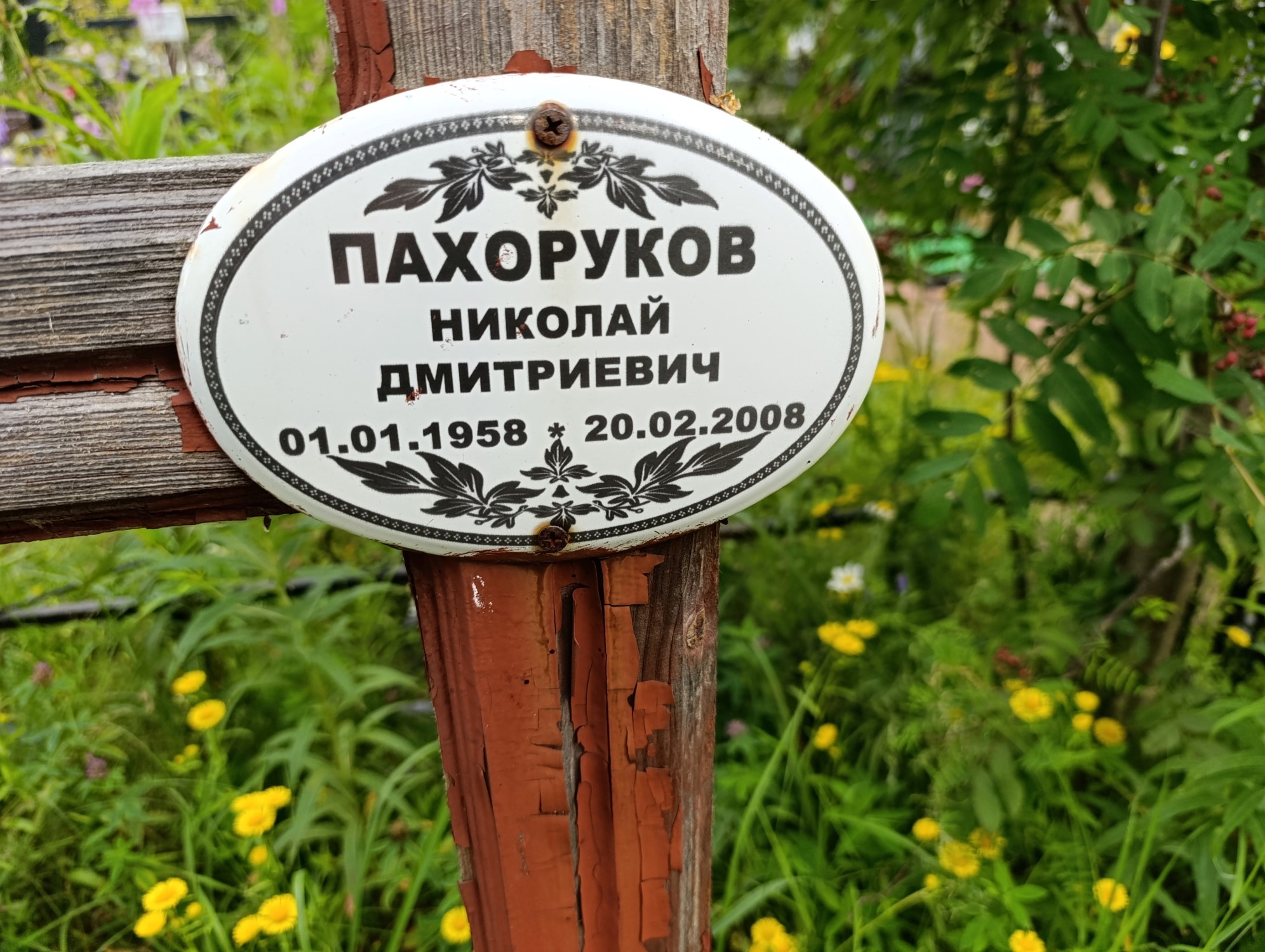 Пахоруков Николай Дмитриевич