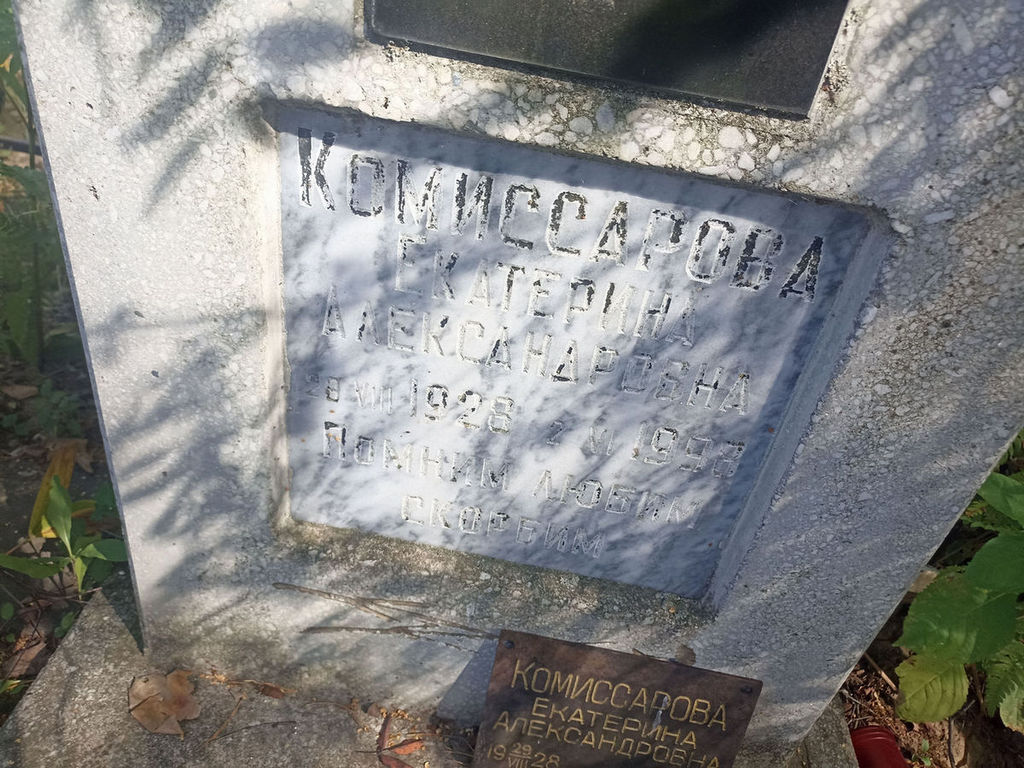 Комиссарова Екатерина Александровна