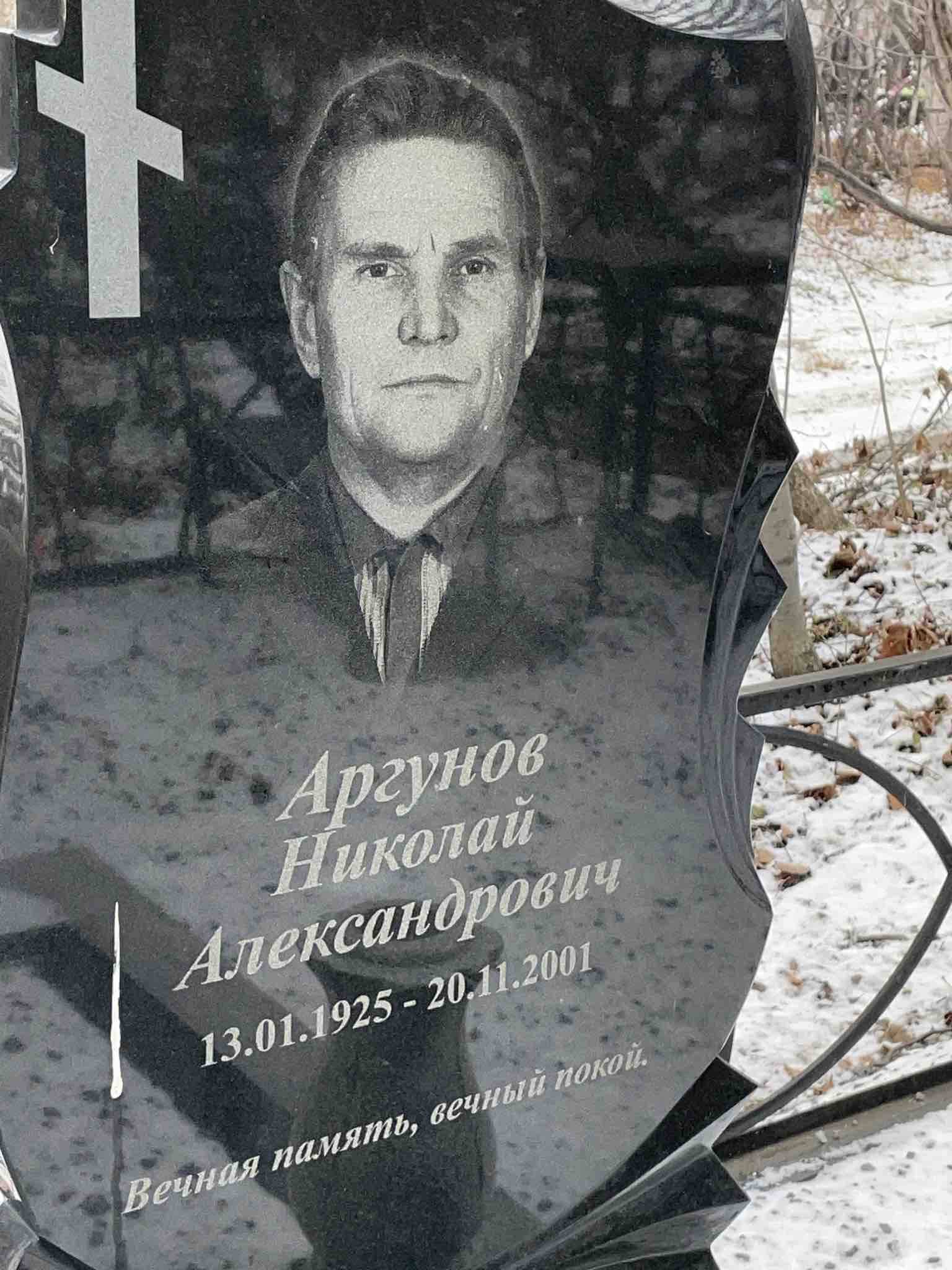 Аргунов Николай Александрович