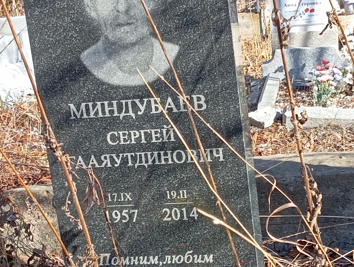 Миндубаев Сергей Гааяутдинович