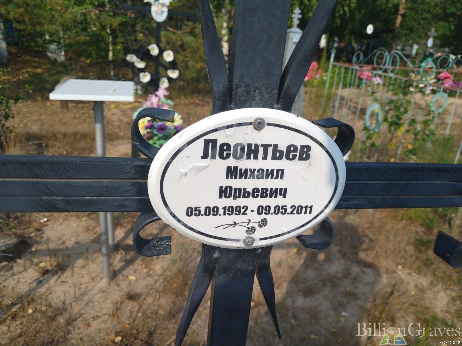 Леонтьев Михаил Юрьевич