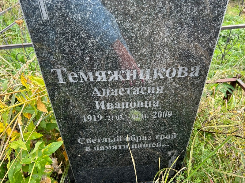 Темяжникова Анастасия Ивановна