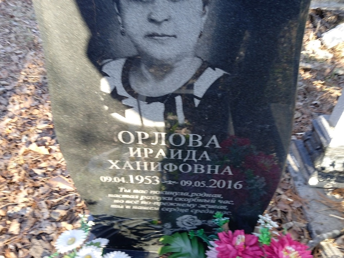 Орлова Ираида Ханифовна