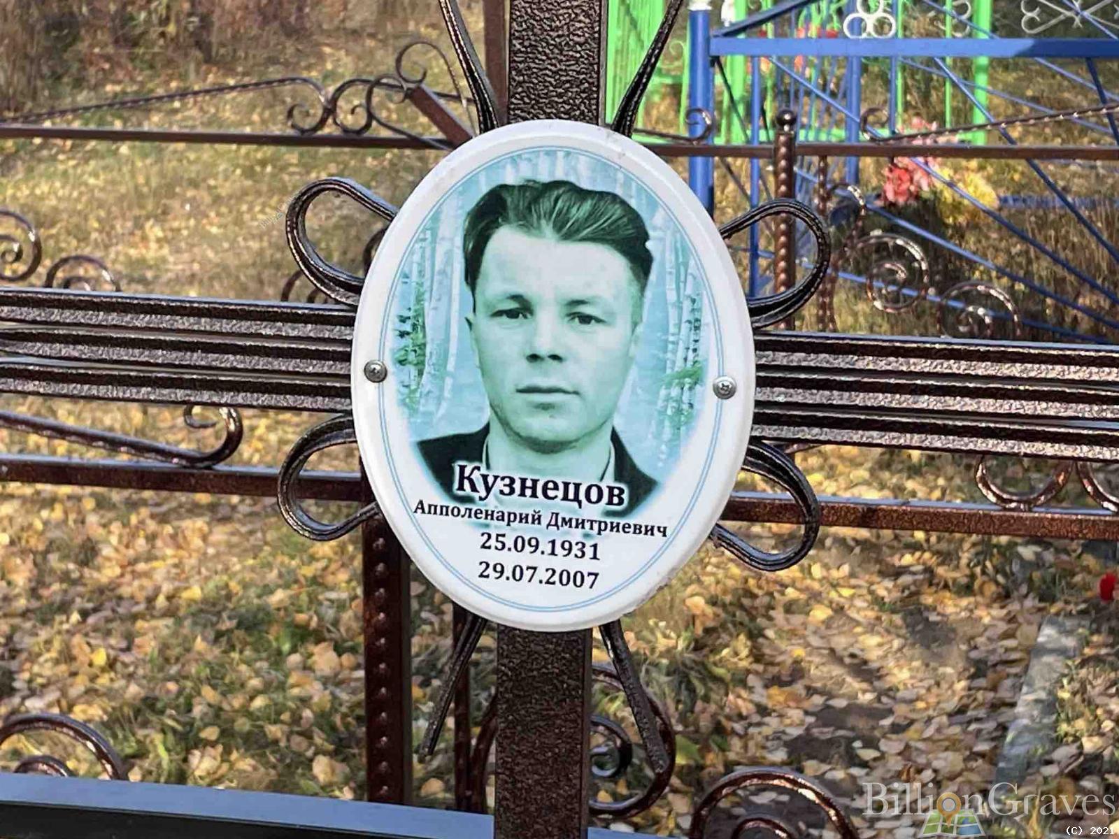 Кузнецов Апполенарий Дмитриевич