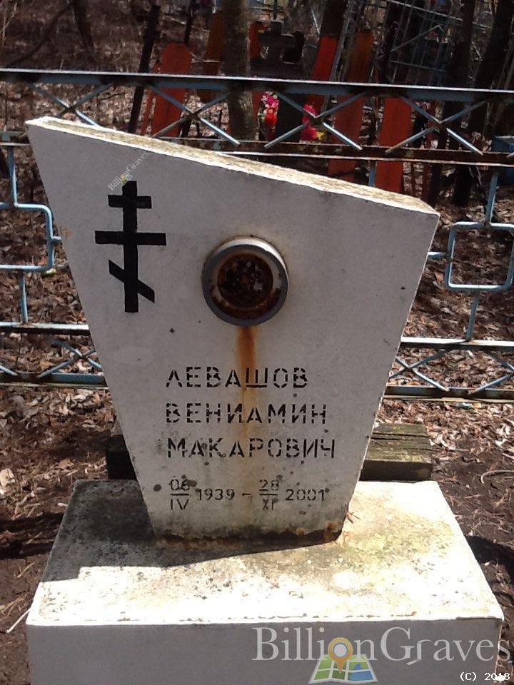 Левашов Вениамин Макарович