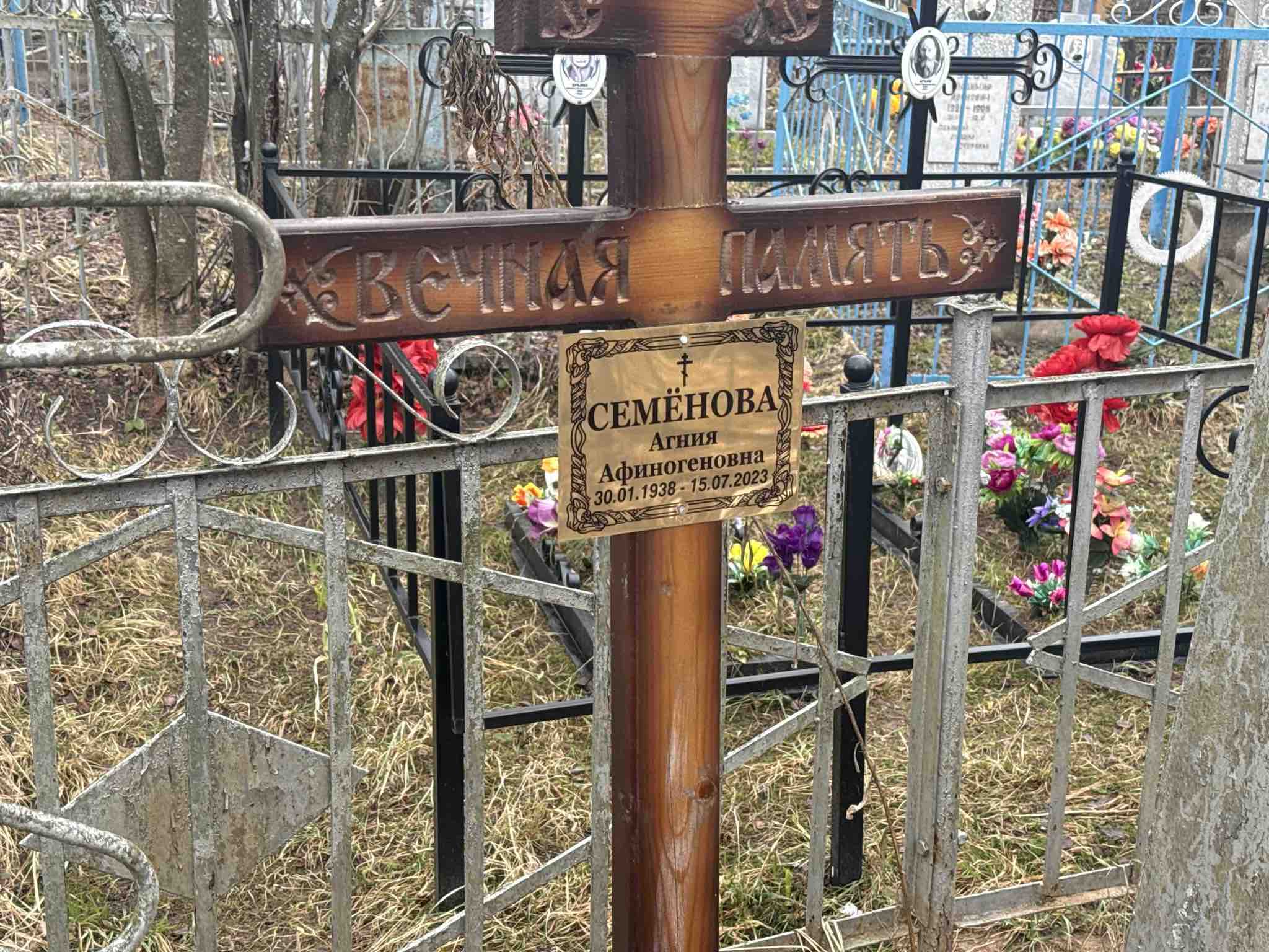 Семенова Агния Афиногеновна
