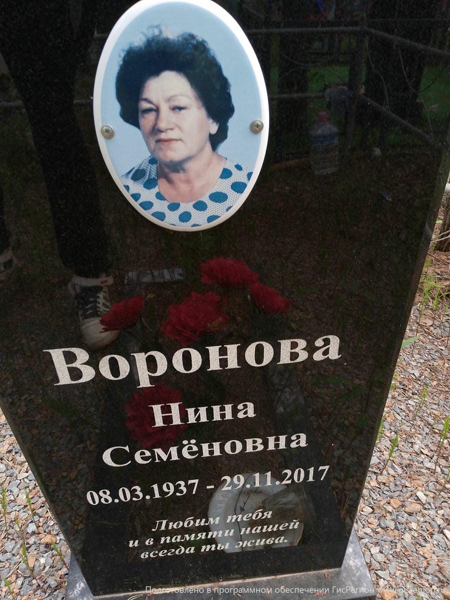 Воронова Нина Семеновна