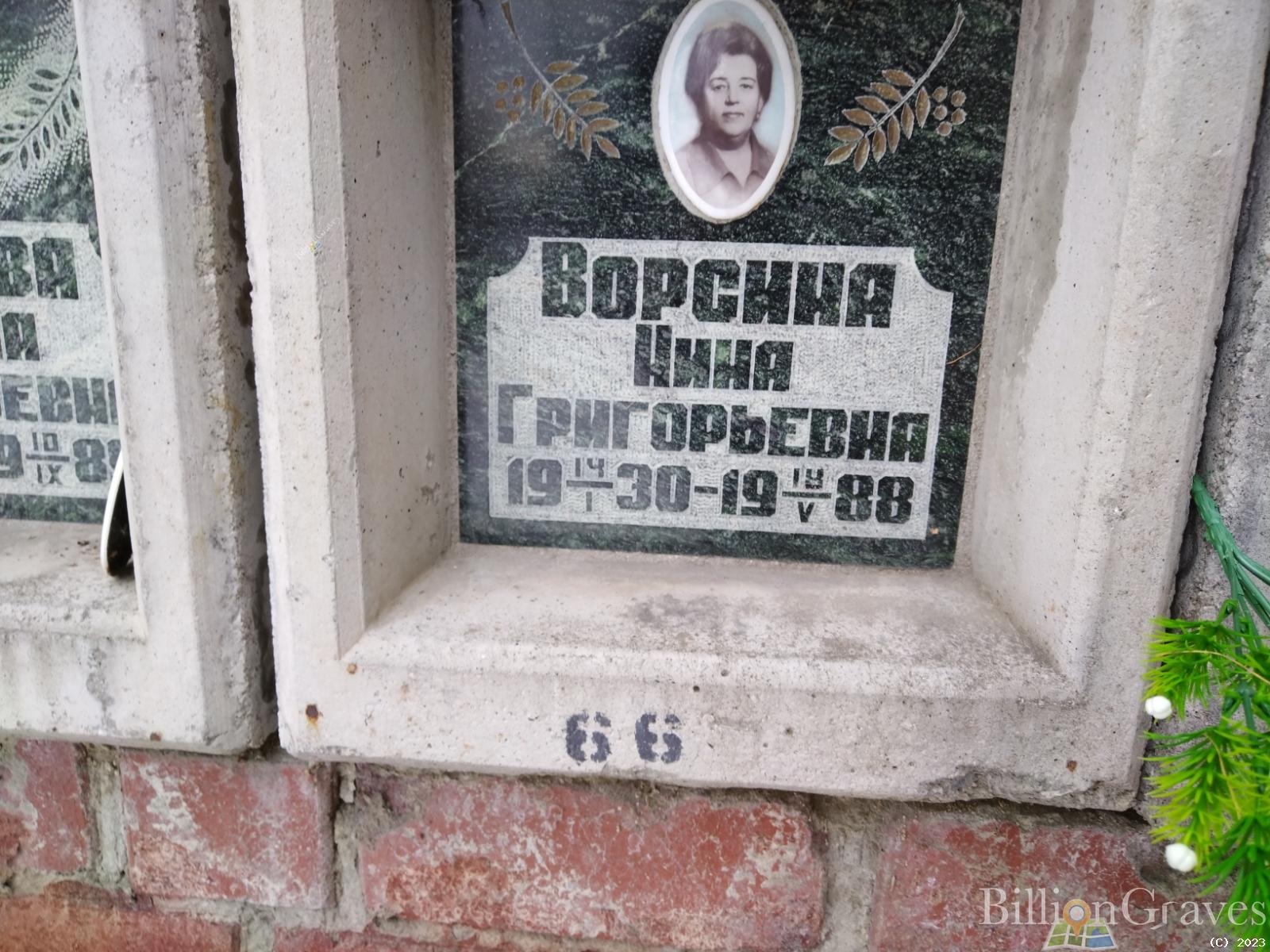 Ворсина Нина Григорьевна