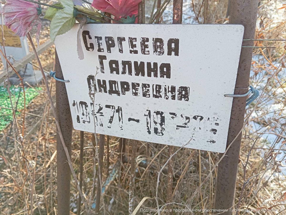 Сергеева Галина Андреевна