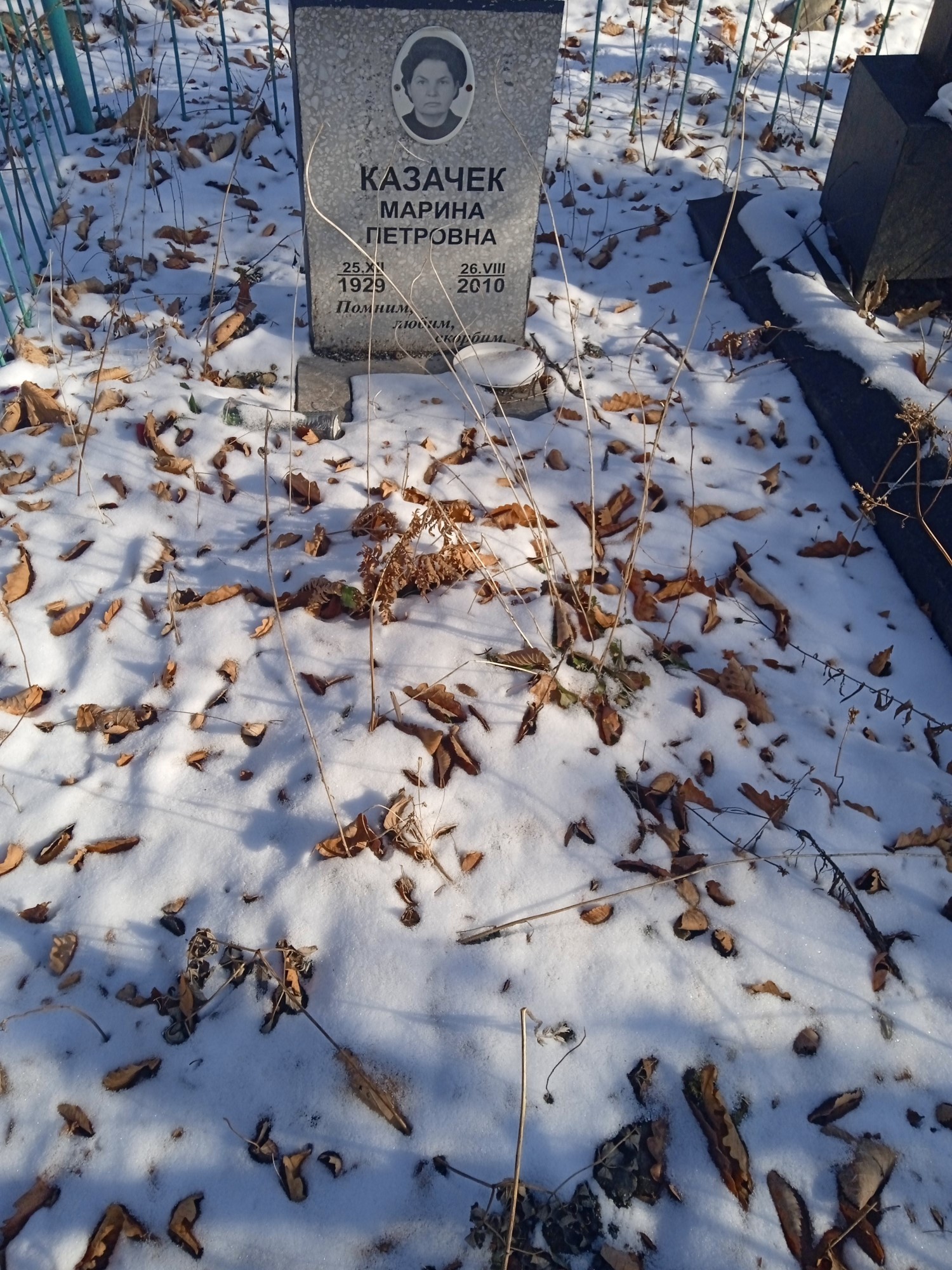 Казачек Марина Петровна