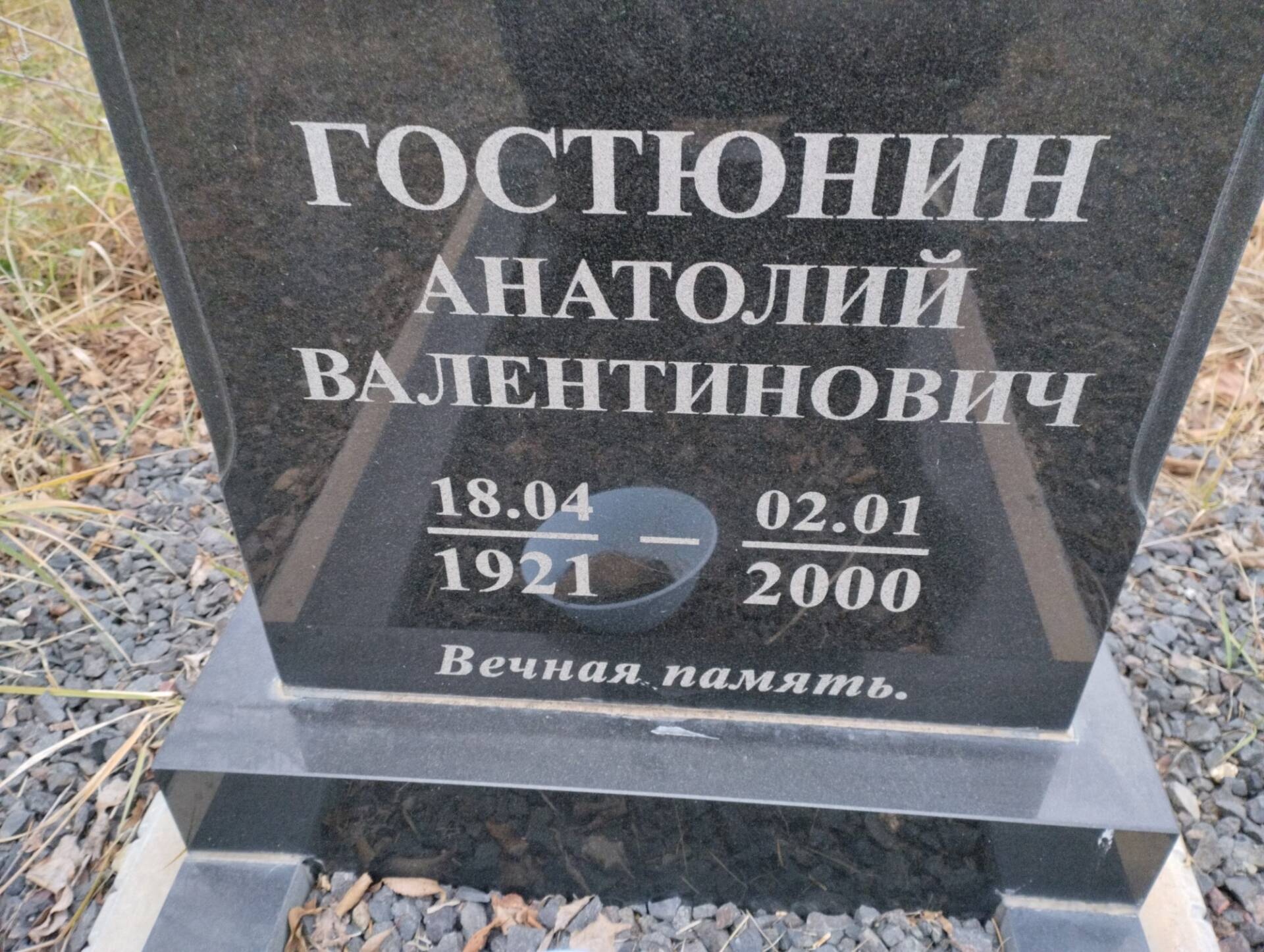 Гостюнин Анатолий Валентинович