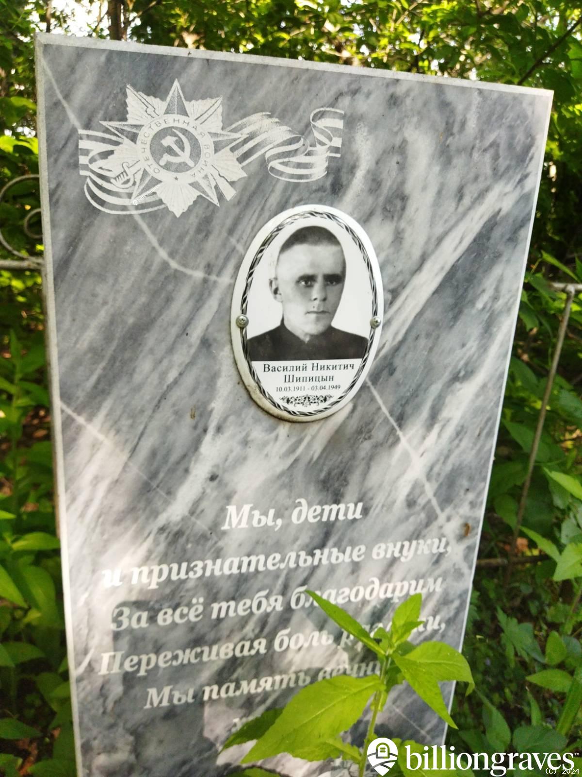Шипицын Василий Никитич