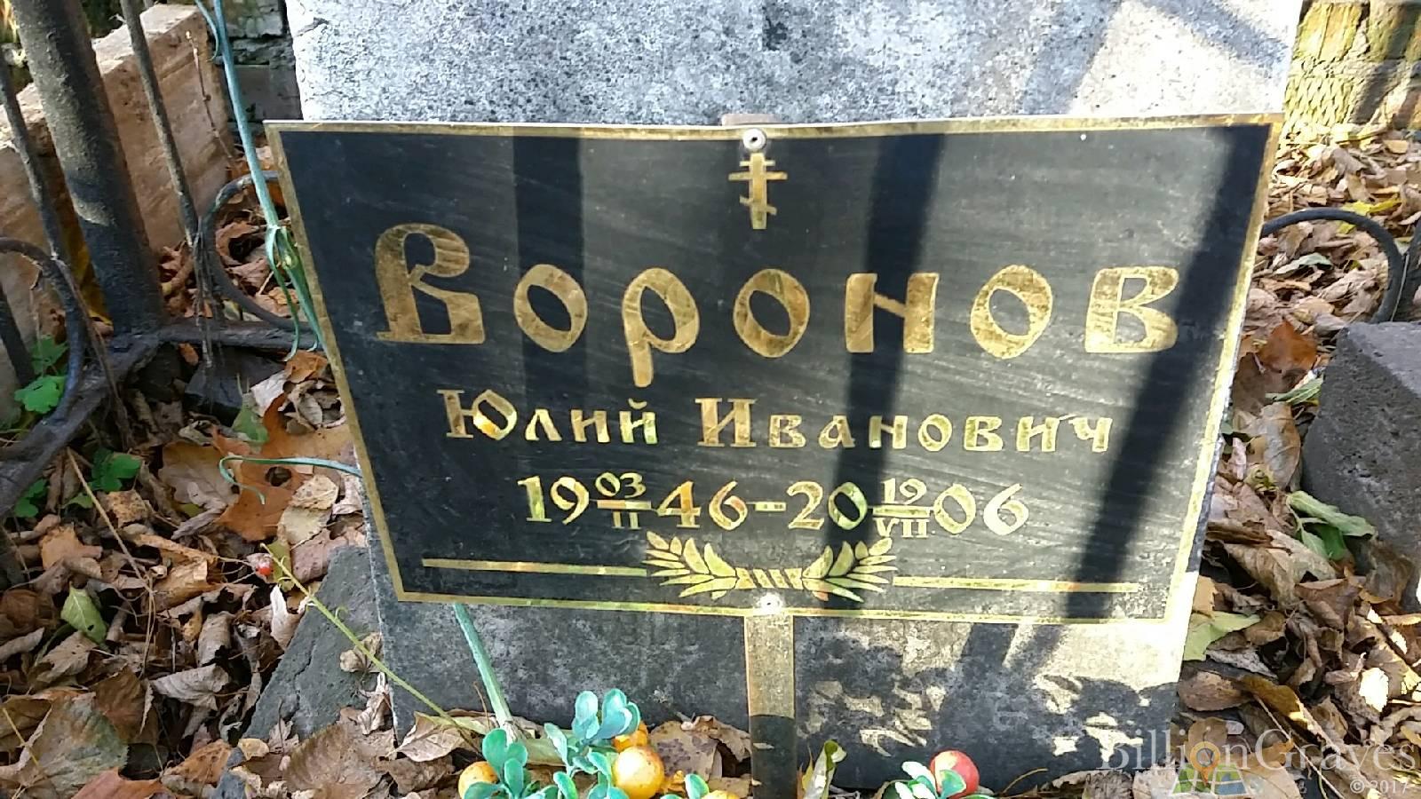 Воронов Юлий Иванович