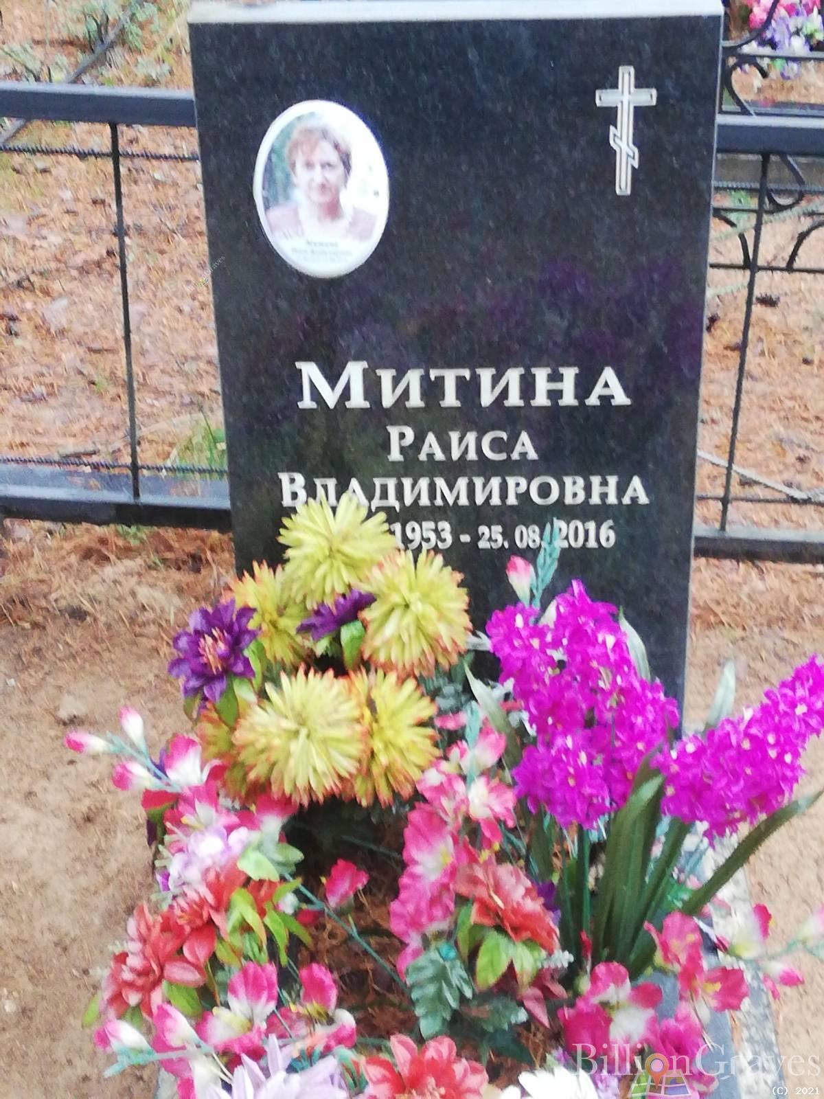 Митина Раиса Владимировна