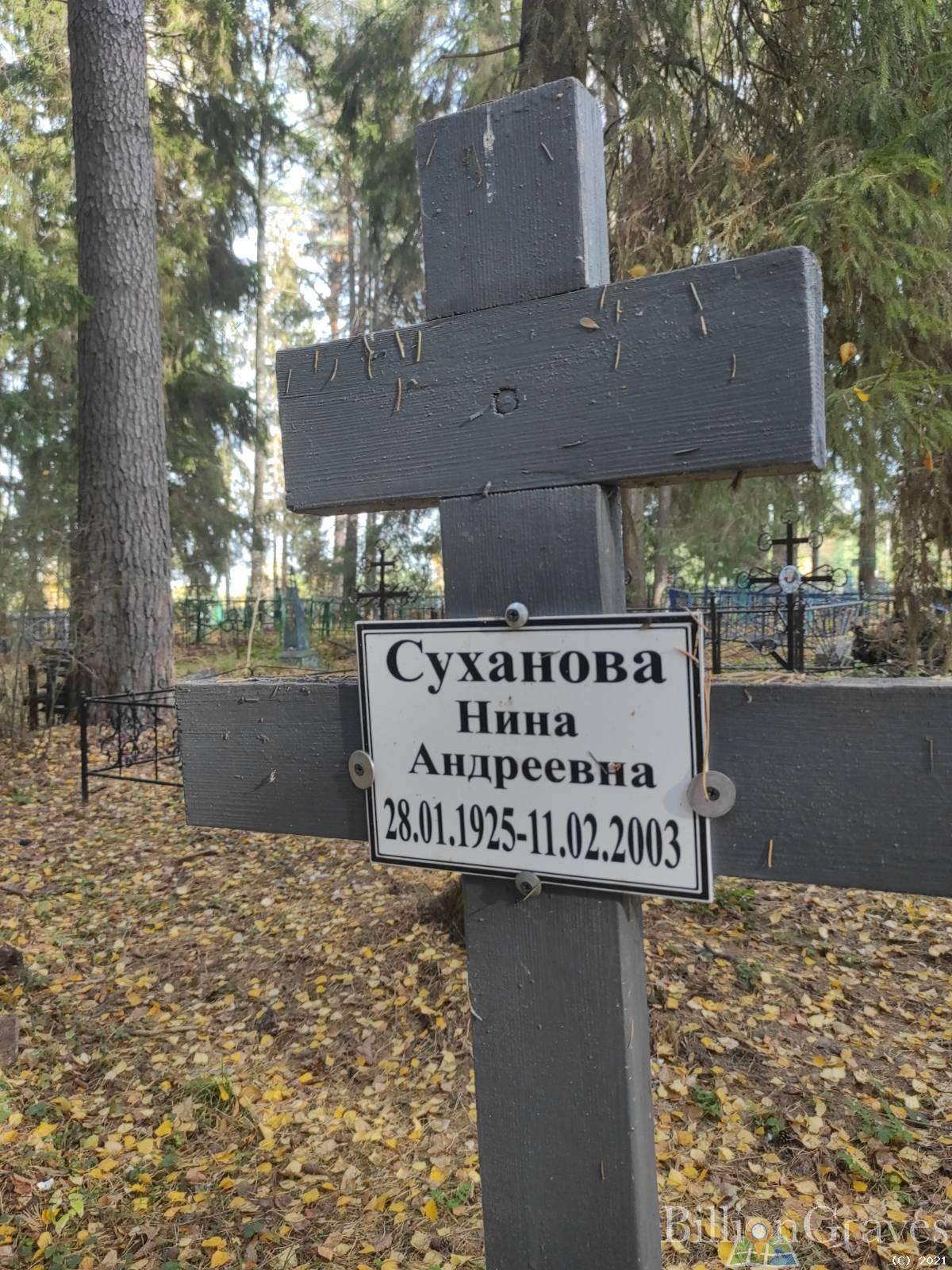 Суханова Нина Андреевна
