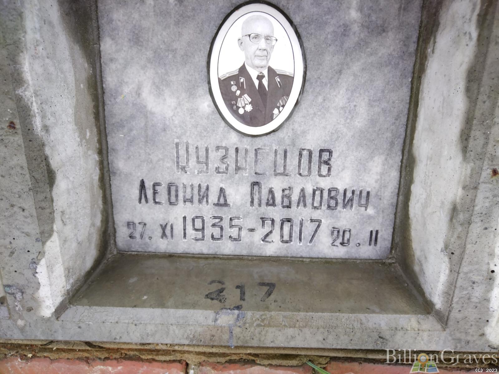 Кузнецов Леонид Павлович