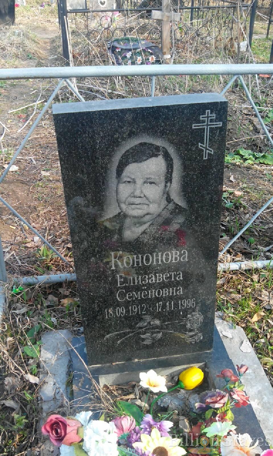 Кононова Елизавета Семеновна