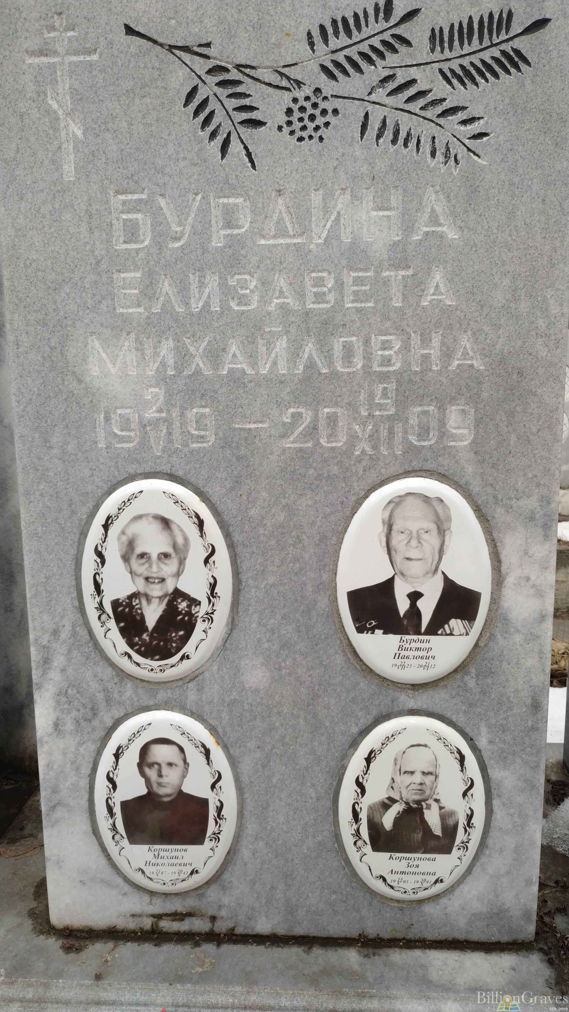 Бурдина Елизавета Михайловна