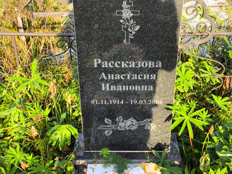 Рассказова Анастасия Ивановна