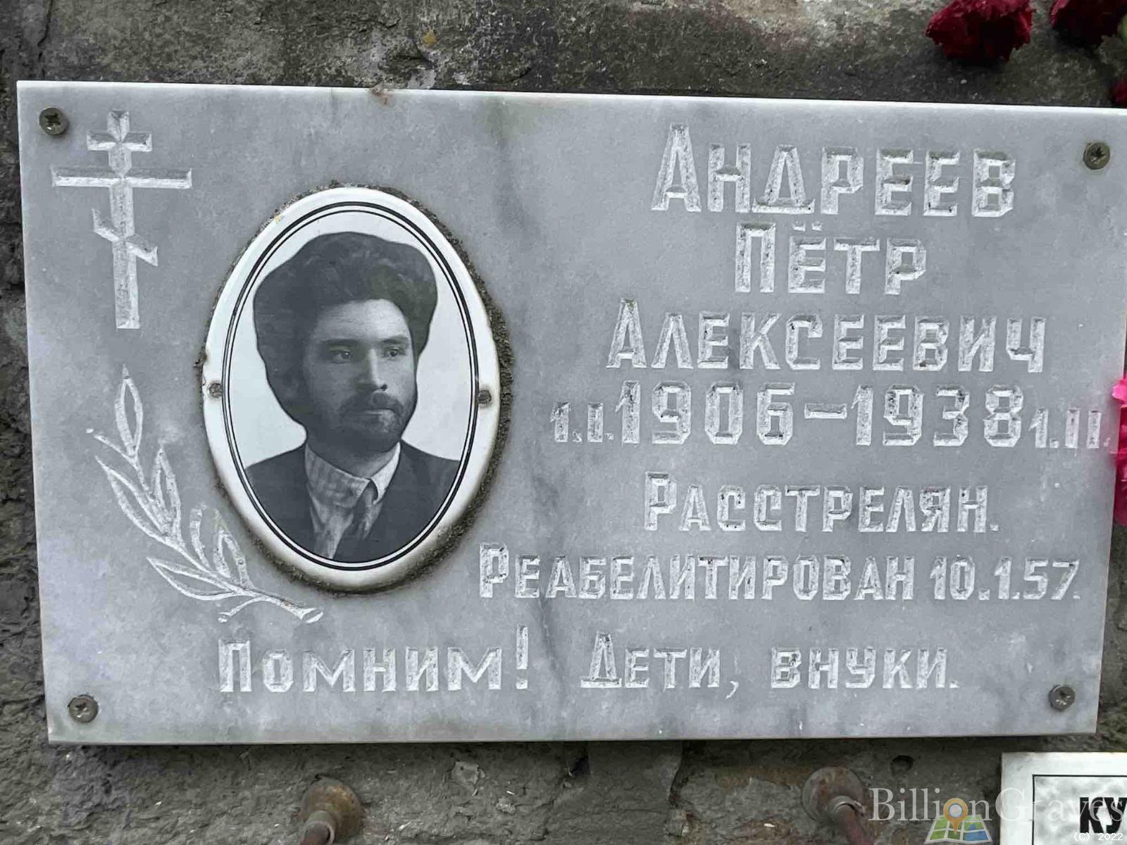 Андреев Пётр Алексеевич