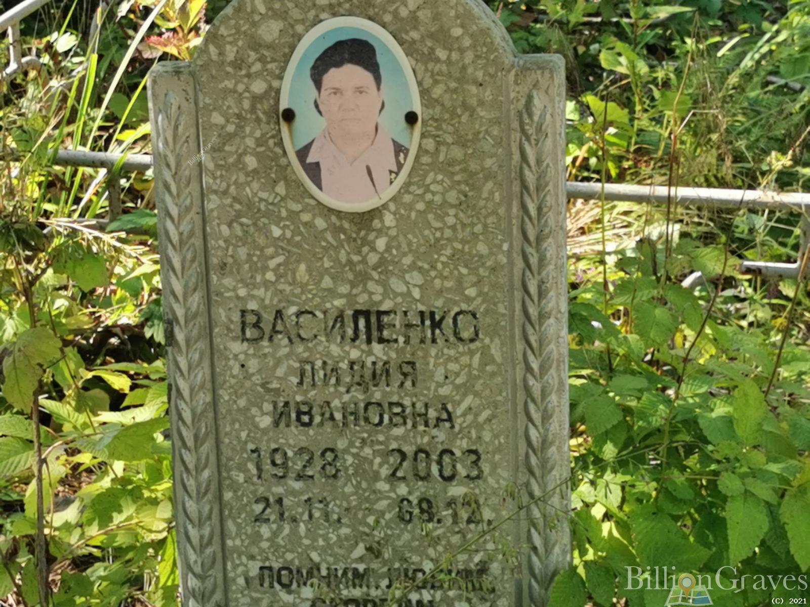 Василенко Лидия Ивановна