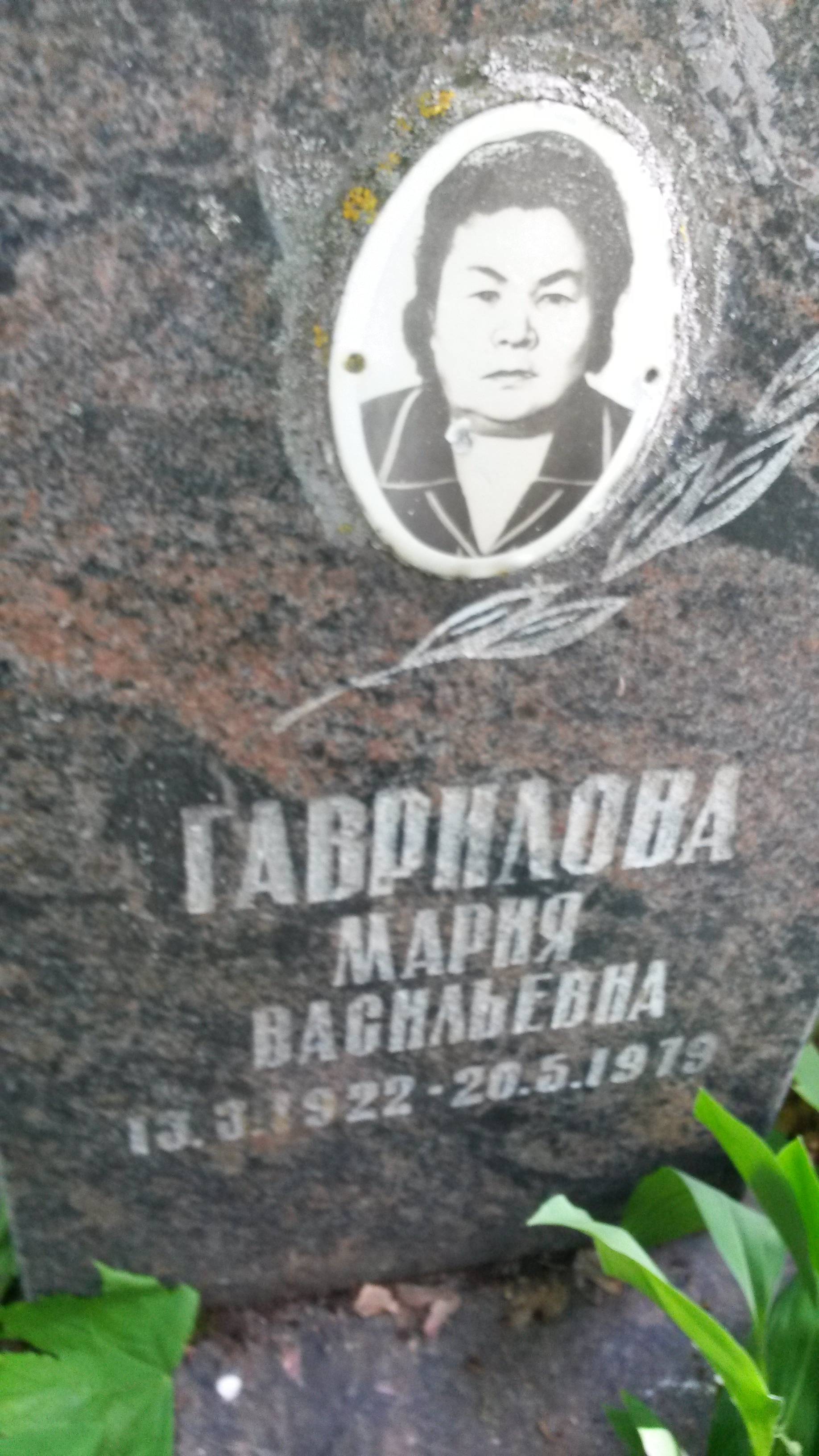 Гаврилова Мария Васильевна